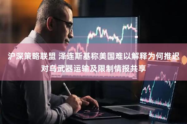 沪深策略联盟 泽连斯基称美国难以解释为何推迟对乌武器运输及限制情报共享